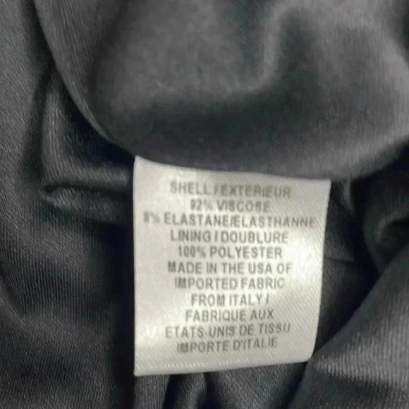 Milly Black Dress sz M - Picture 4 of 4